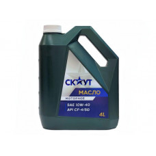 Масло моторное СКАУТ 10W40, 4 л